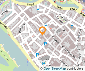 Bekijk kaart van Hotel Hanzestadslogement 'De Leeuw' in Deventer