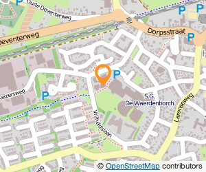 Bekijk kaart van Gymnastieklokaal Rietbergstraat in Holten
