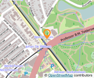 Bekijk kaart van Shell Station Promenade in Den Haag