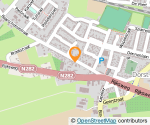 Bekijk kaart van Reparaties & Verkoop Brooymans in Dorst