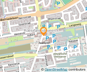 Bekijk kaart van Apotheek Waterrryck in Roelofarendsveen