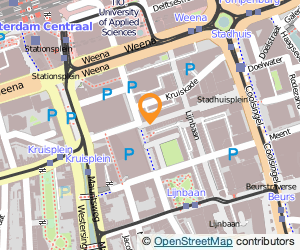Bekijk kaart van B.V. Parfumerie La Bourse Korte Lijnbaan in Rotterdam