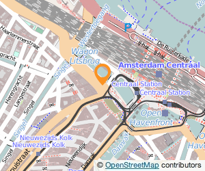 Bekijk kaart van Canal Rondvaart B.V.  in Amsterdam