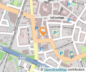 Bekijk kaart van BrainWash in Roosendaal