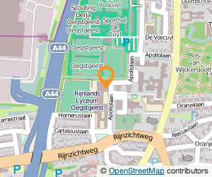 Bekijk kaart van Sporthal de Cuyl kantine  in Oegstgeest