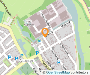 Bekijk kaart van Aannemingsbedrijf Kraan- en Grondwerk G. Bos in Asperen