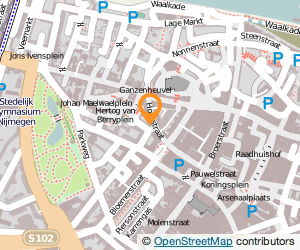 Bekijk kaart van Boekhandel-Antiquariaat O.M. van Hoorn in Nijmegen