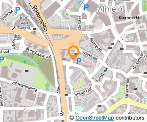 Bekijk kaart van Westerstraat  in Almelo
