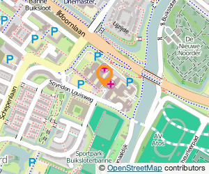 Bekijk kaart van Poliklinische Apotheek BovenIJ Ziekenhuis B.V. in Amsterdam