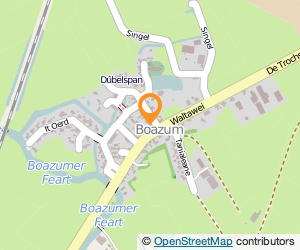 Bekijk kaart van Klussenbedrijf J. Feenstra  in Boazum