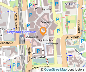 Bekijk kaart van Stadhuis in Lelystad