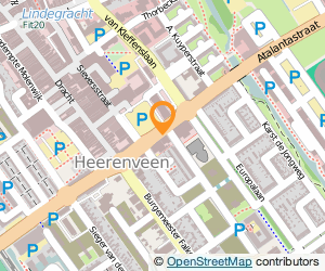 Bekijk kaart van ABN AMRO in Heerenveen