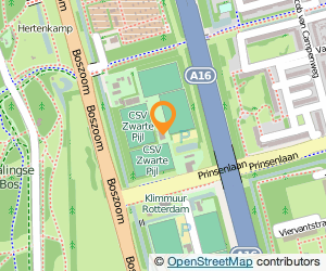 Bekijk kaart van Sportvereniging 'C.S.V. Zwarte Pijl' in Rotterdam