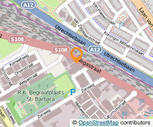 Bekijk kaart van Partycentrum Sun Palace B.V.  in Den Haag