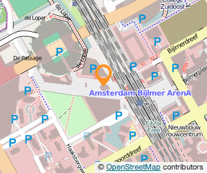 Bekijk kaart van JinSo B.V.  in Amsterdam Zuidoost