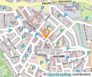 Bekijk kaart van Vodafone winkel  in Winschoten