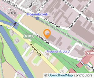 Bekijk kaart van Transcarbo Kunststof Kozijnen  in Hoensbroek