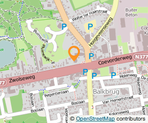 Bekijk kaart van Dierenartsen Combinatie in Balkbrug