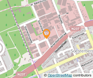 Bekijk kaart van Nuance administratiekantoor  in Soesterberg