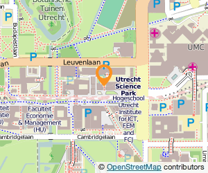 Bekijk kaart van Regionaal Opleidingen Centrum Midden Nederland in Utrecht
