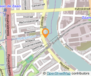 Bekijk kaart van Terrazzobedrijf Zwikker  in Zaandam