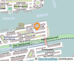 Bekijk kaart van Juurlink en Geluk BNSP in Amsterdam