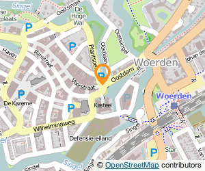 Bekijk kaart van Parfumerie Douglas in Woerden