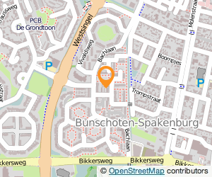 Bekijk kaart van Pedicure Sjoukje de Ruiter  in Bunschoten-Spakenburg