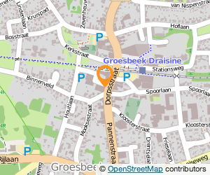 Bekijk kaart van Rabobank in Groesbeek