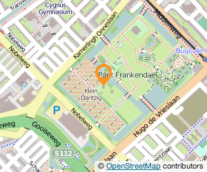Bekijk kaart van Schooltuin H.C. Vink (Park Frankendael) in Amsterdam