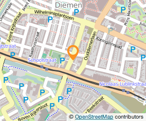 Bekijk kaart van Pancho and Amelia Aset B.V.  in Diemen