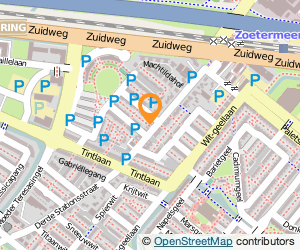 Bekijk kaart van Klus- & Onderhoudsbedrijf Kolibri Services in Zoetermeer