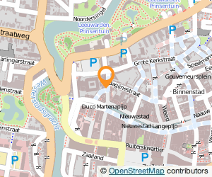 Bekijk kaart van Swaan's Mode  in Leeuwarden