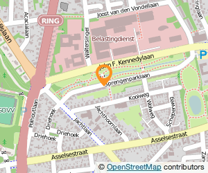 Bekijk kaart van Praktijk voor Oefentherapie Cesar C. Veening in Apeldoorn
