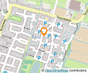 Bekijk kaart van Woonvoorziening Zuidwijk Binnenroe in Sint Pancras