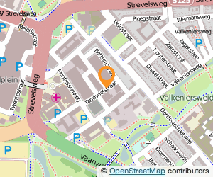 Bekijk kaart van Sociale Zaken en Werkgelegenh. Werkplein Dynamostraat in Rotterdam