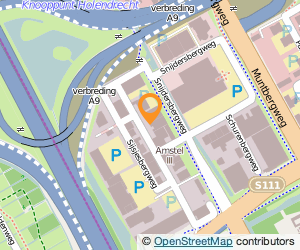 Bekijk kaart van MTB Garage (Stadsdeel Zuidoost) in Amsterdam Zuidoost