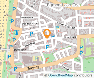 Bekijk kaart van Sander's Hair Corner  in Egmond aan Zee