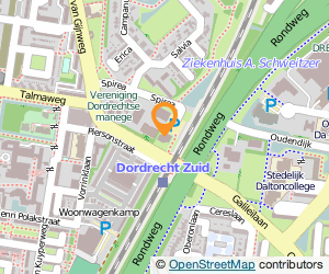 Bekijk kaart van BeneVia Muziekcentrum  in Dordrecht