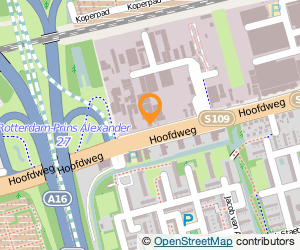 Bekijk kaart van W.M. Romein  in Rotterdam