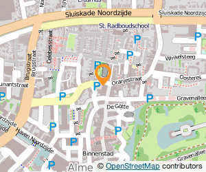 Bekijk kaart van Stichting Coffeeshop De Tuin  in Almelo