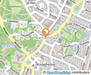 Bekijk kaart van Huisartspraktijk Noordeloos in Bloemendaal