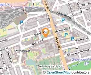 Bekijk kaart van Tandartspraktijk P. Doelman  in Groningen