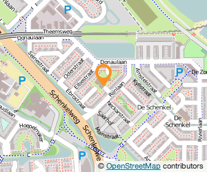 Bekijk kaart van OBS De Piramide, locatie Schenkel in Spijkenisse