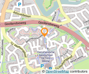 Bekijk kaart van Taxibedrijf BCS Your Way in Weesp