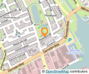 Bekijk kaart van Speeltuingebouw SV Oosterpark  in Groningen
