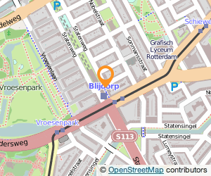 Bekijk kaart van V.O.F. 'Kaaspaleis Blijdorp'  in Rotterdam