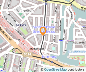 Bekijk kaart van Wassalon 'Spanjaardstraat' in Rotterdam