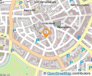 Bekijk kaart van Ons Huis B.V.  in Bergen op Zoom