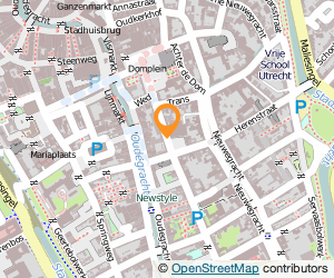 Bekijk kaart van Parkeergarage Korte Nieuwstraat in Utrecht
